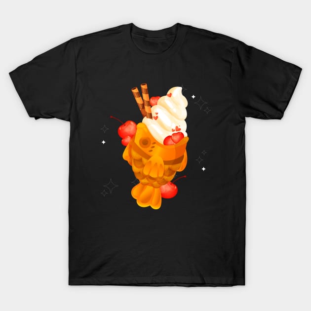 Taiyaki Fish T-Shirt by Mako Design 